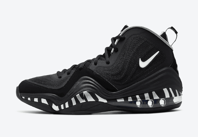 经典黑白配!哈达威战靴Nike Air Penny 5新配色现已发售! 货号:CZ8782-001