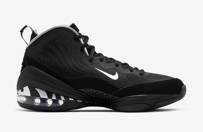 经典黑白配!哈达威战靴Nike Air Penny 5新配色现已发售! 货号:CZ8782-001