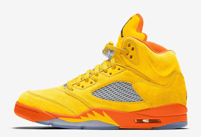 番茄炒蛋配色!全新Air Jordan 5 SE “Solar Orange”首度曝光! 货号:CZ5725-700