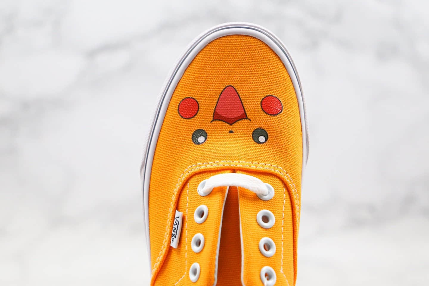 万斯Pokémon x Vans公司级版本宝可梦皮卡丘联名款橙色原厂硫化大底原盒原标 货号:VN0A4BV4T3T