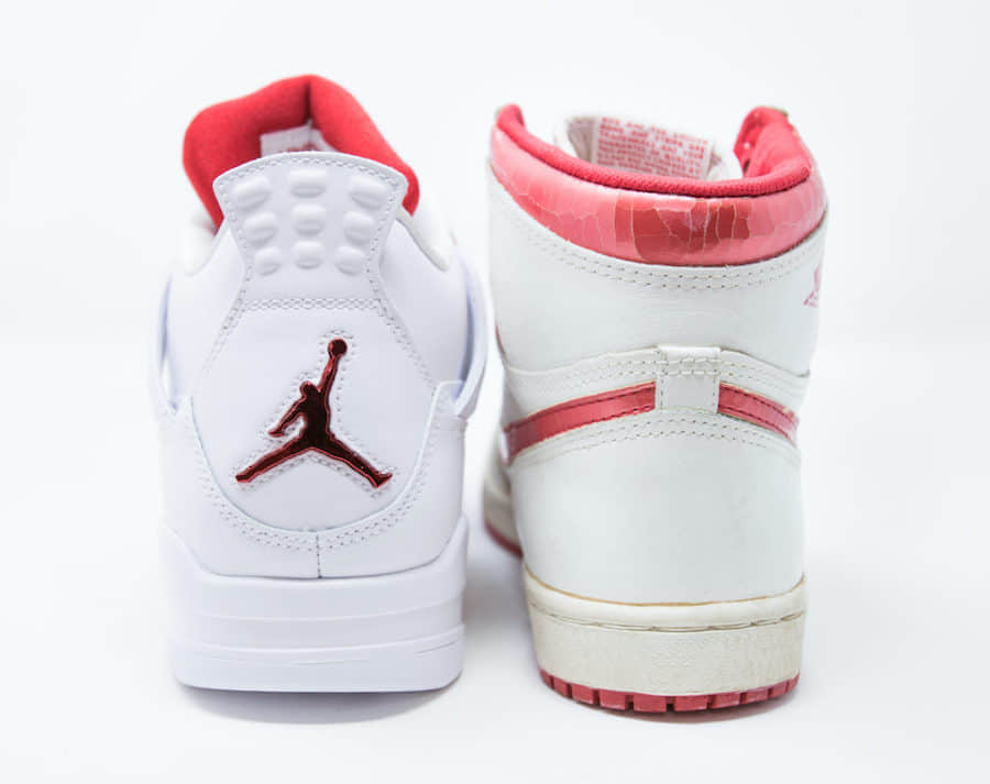 致敬经典!AJ4 Metallic Pack设计灵感曝光!