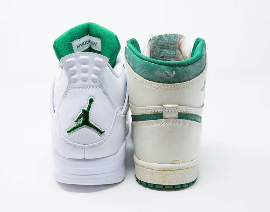 致敬经典!AJ4 Metallic Pack设计灵感曝光!