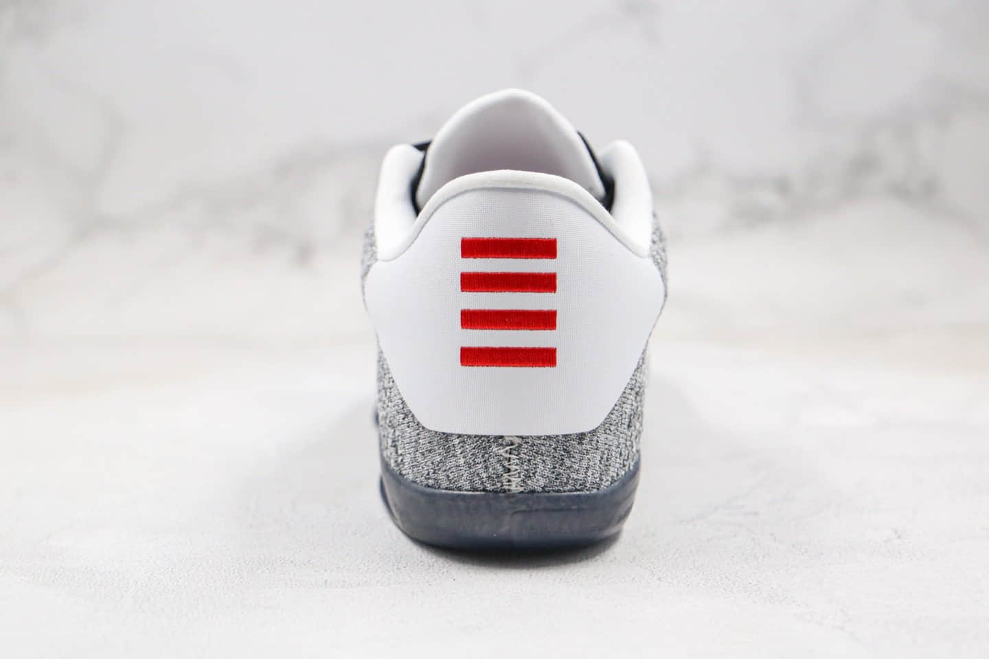 耐克Nike Kobe 11 Elite Low纯原版本科比11代编织篮球鞋灰黑色内置Zoom气垫原盒原标 货号:822675-105