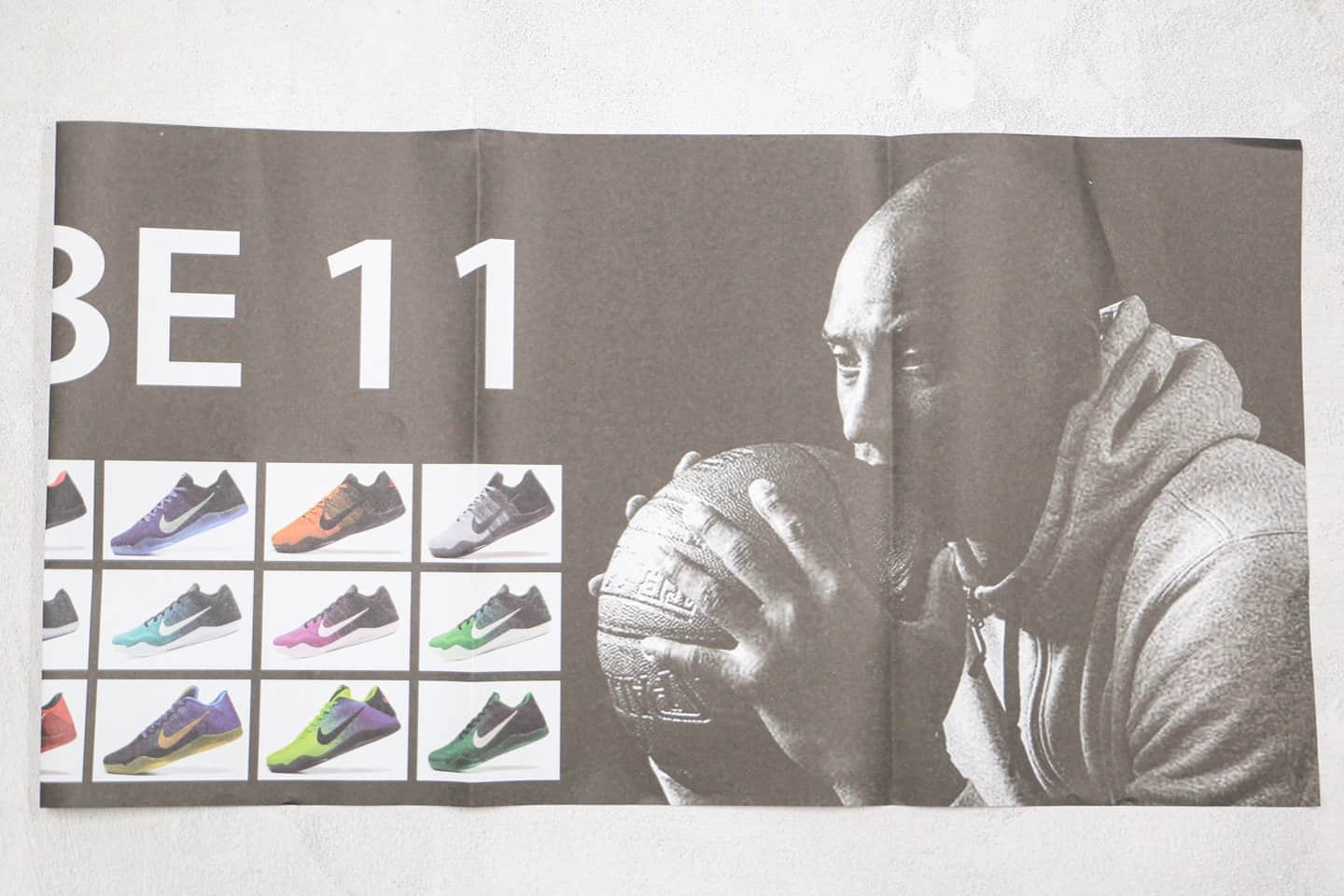 耐克Nike Kobe 11 Elite Low纯原版本科比11代编织篮球鞋灰黑色内置Zoom气垫原盒原标 货号:822675-105