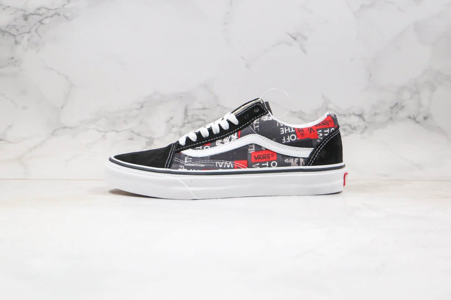 万斯VANS OLD SKOOL公司级版本低帮硫化板鞋印花涂鸦王子来犯原盒原标原厂硫化大底 货号:VN0A4U3BWZ4