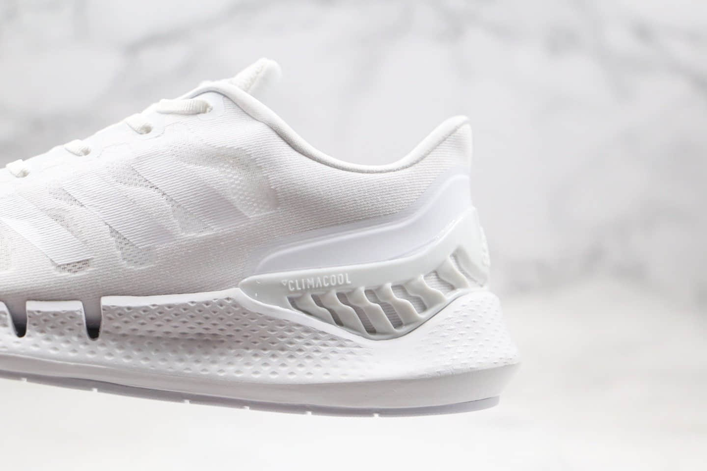 阿迪达斯Adidas Climacool纯原版本清风甲壳系列白色爆米花跑鞋原盒原标真Boost缓震大底 货号:FW1222