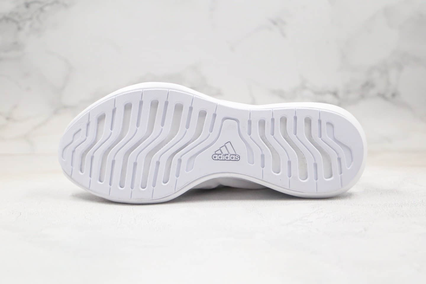 阿迪达斯Adidas Climacool纯原版本清风甲壳系列白色爆米花跑鞋原盒原标真Boost缓震大底 货号:FW1222