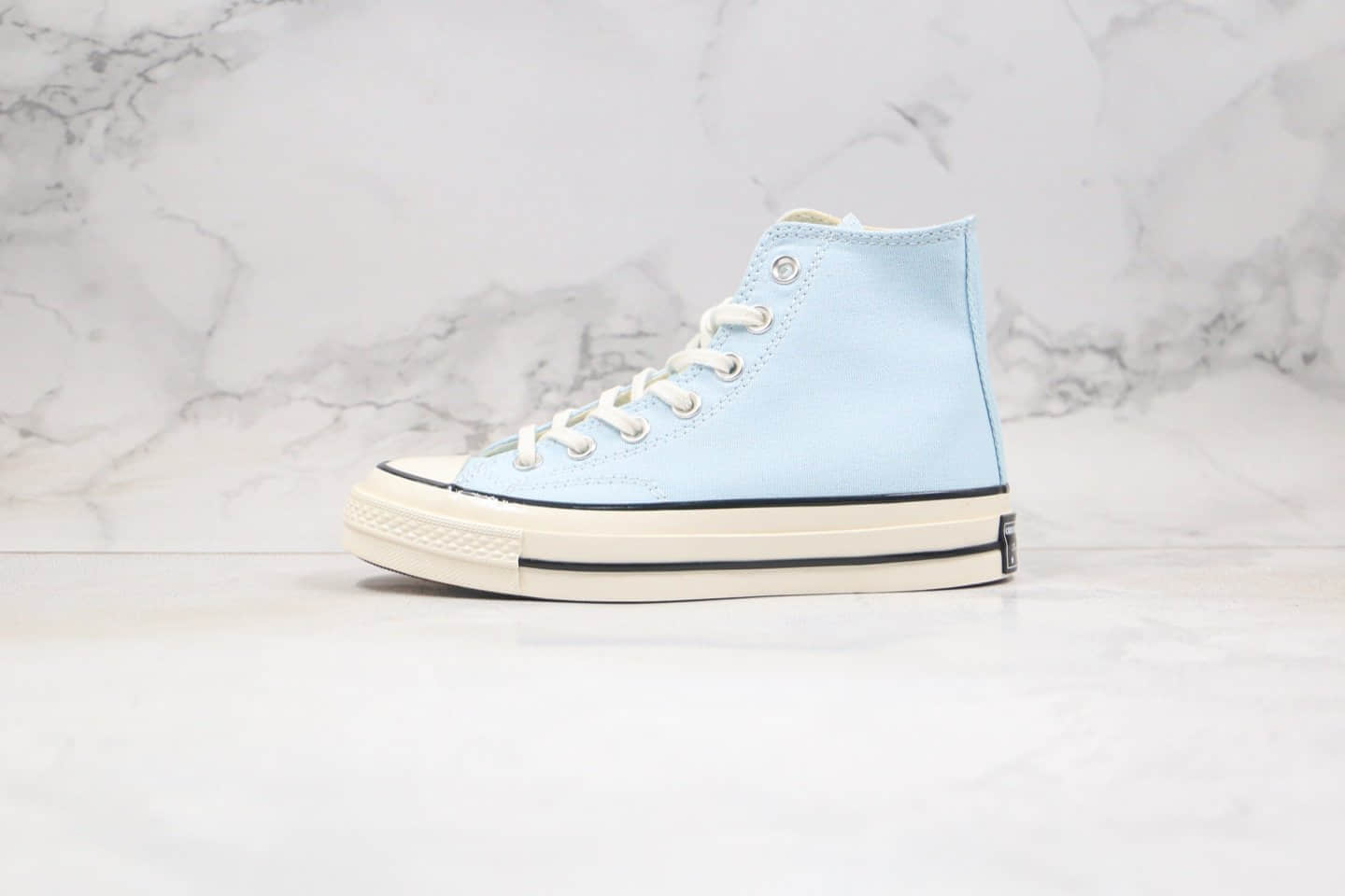 匡威Converse 1970s公司级版本高帮天蓝色原厂楦头正品同源定制布料