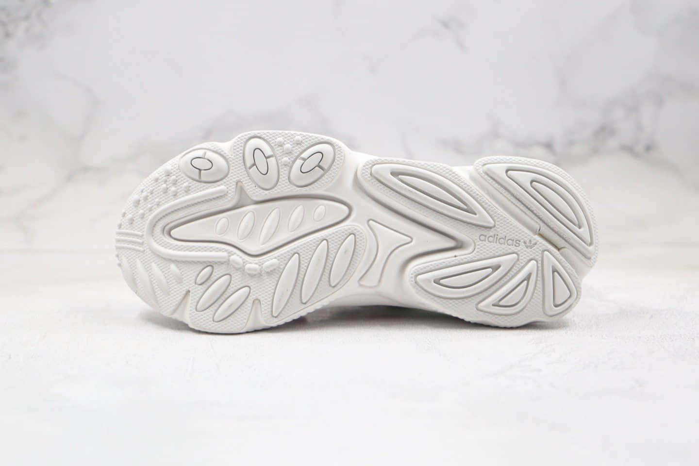 阿迪达斯adidas Ozweego adiprene公司级版本复古水管老爹鞋白红色正确原楦楦原纸版开发 货号:EF4284