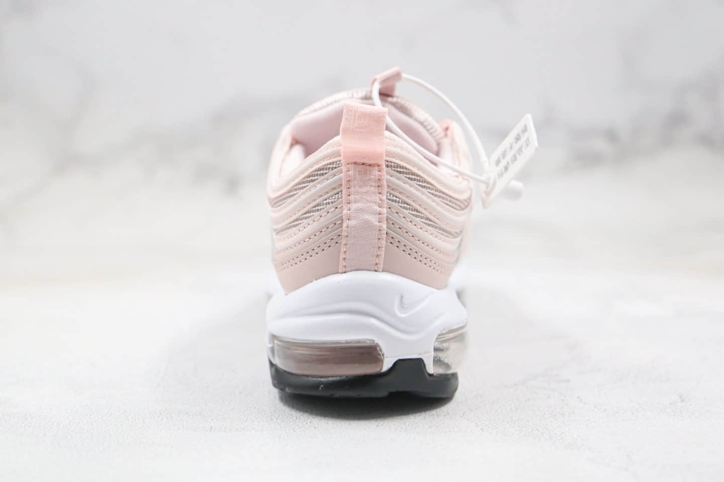 耐克Nike Air Max 97 OG纯原版本全掌气垫跑鞋樱花粉色原盒原标 货号:921733-600