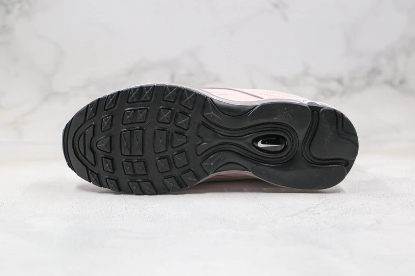 耐克Nike Air Max 97 OG纯原版本全掌气垫跑鞋樱花粉色原盒原标 货号:921733-600