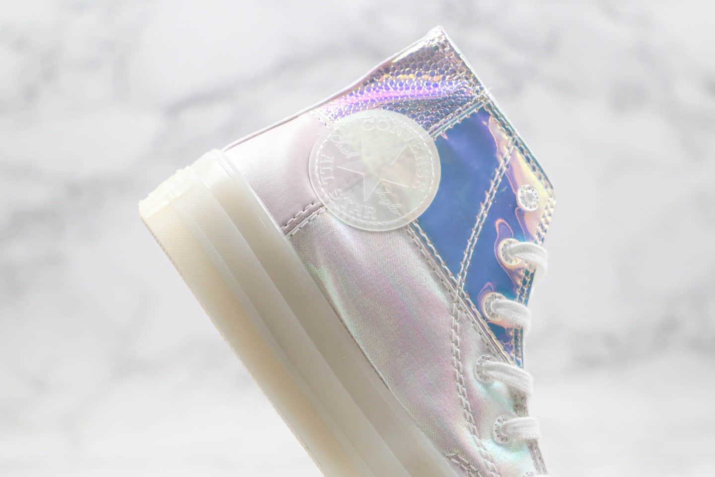 匡威Converse Chuck 70公司级版本高帮镭射炫彩果冻底正确色卡原厂硫化大底 货号:169039C