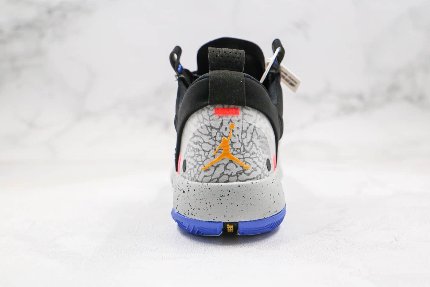 乔丹Air Jordan 34 PF纯原版本黑灰爆裂纹AJ34篮球鞋内置气垫正确两侧防滑翻原盒原标 货号：CZ7745-008