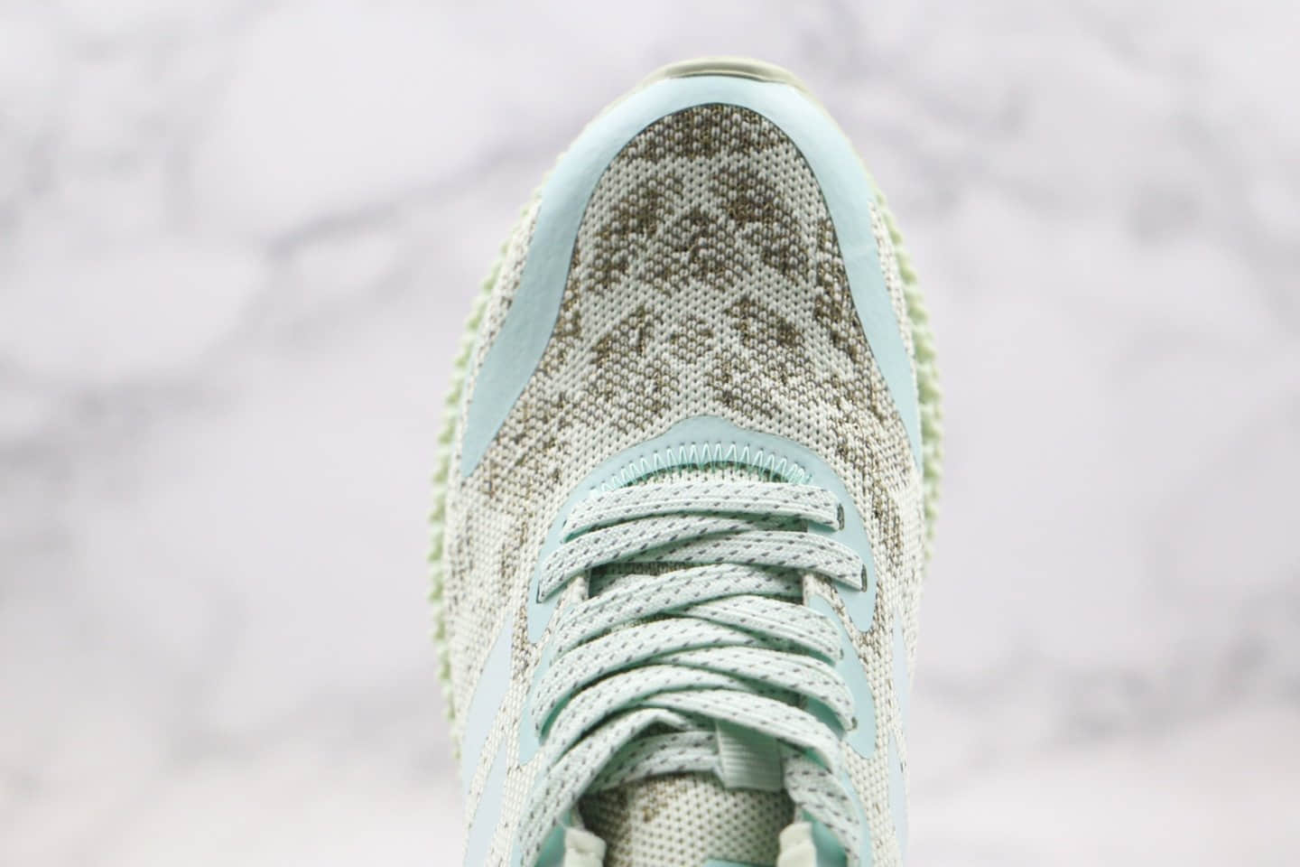 阿迪达斯Adidas Runner EVO 4D M纯原版本阿尔法针织鞋面慢跑鞋绿色内置4D科技大底原楦头纸板打造 货号:FV5332