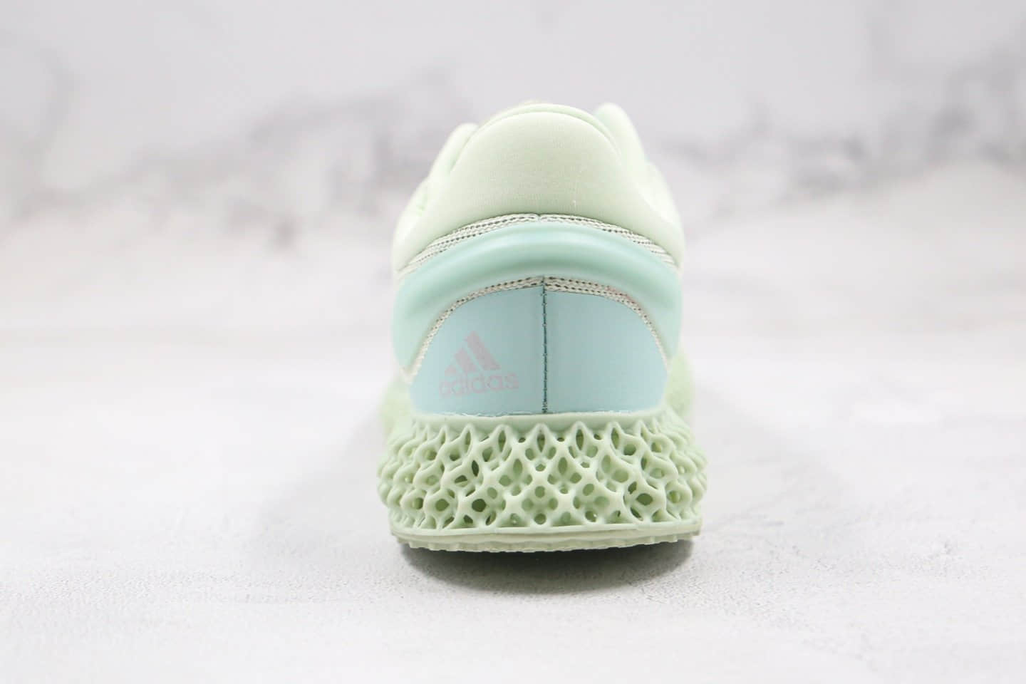 阿迪达斯Adidas Runner EVO 4D M纯原版本阿尔法针织鞋面慢跑鞋绿色内置4D科技大底原楦头纸板打造 货号:FV5332