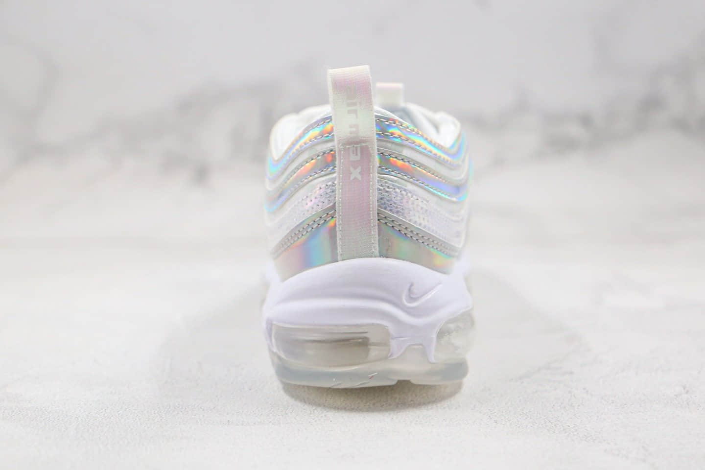 耐克Nike Air Max 97 Opalescent纯原版本子弹头气垫鞋珍珠炫彩配色内置全掌气垫正确鞋面卡色 货号:CU8872-196