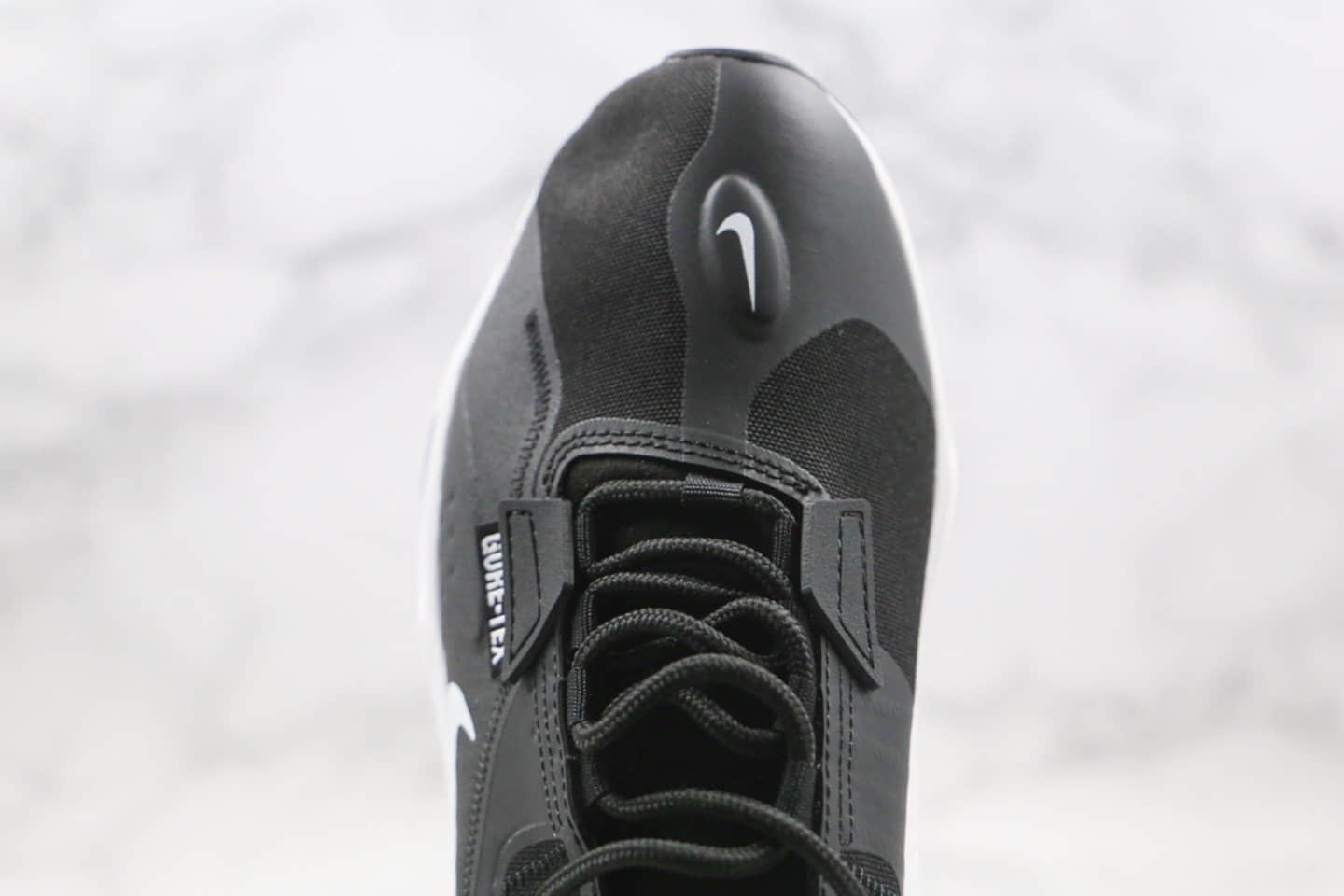 耐克Nike React-Type GTX N.354纯原版本瑞亚机能跑步鞋黑白色正确鞋面防水材质 货号:BQ4737-008