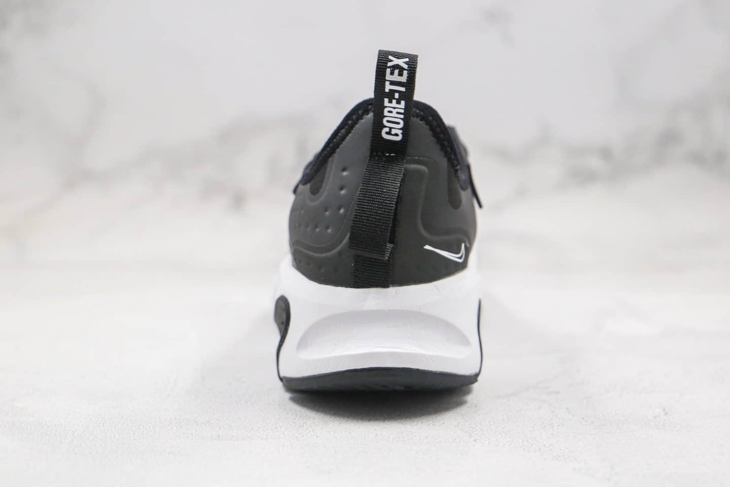 耐克Nike React-Type GTX N.354纯原版本瑞亚机能跑步鞋黑白色正确鞋面防水材质 货号:BQ4737-008