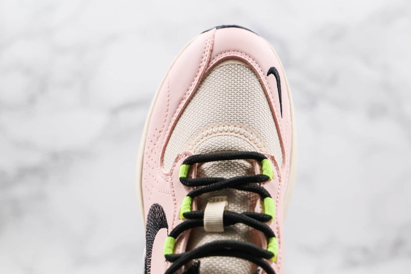 耐克NIKE AIR MAX VERONA纯原版本邓紫棋同款半掌气垫粉绿色原盒原标 货号:CK7200-800