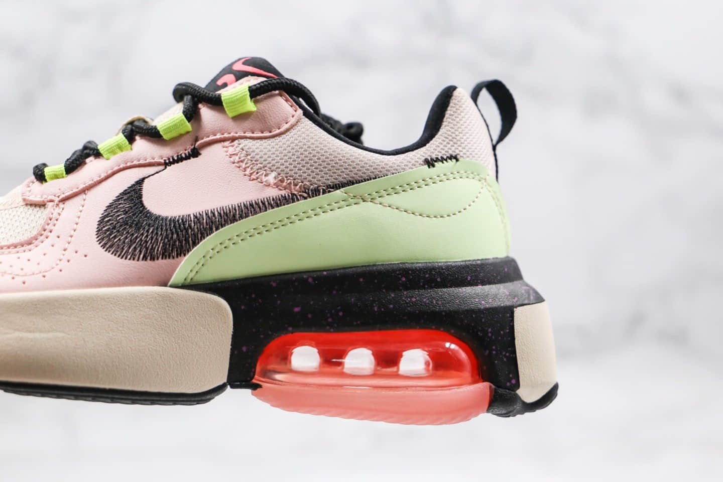 耐克NIKE AIR MAX VERONA纯原版本邓紫棋同款半掌气垫粉绿色原盒原标 货号:CK7200-800