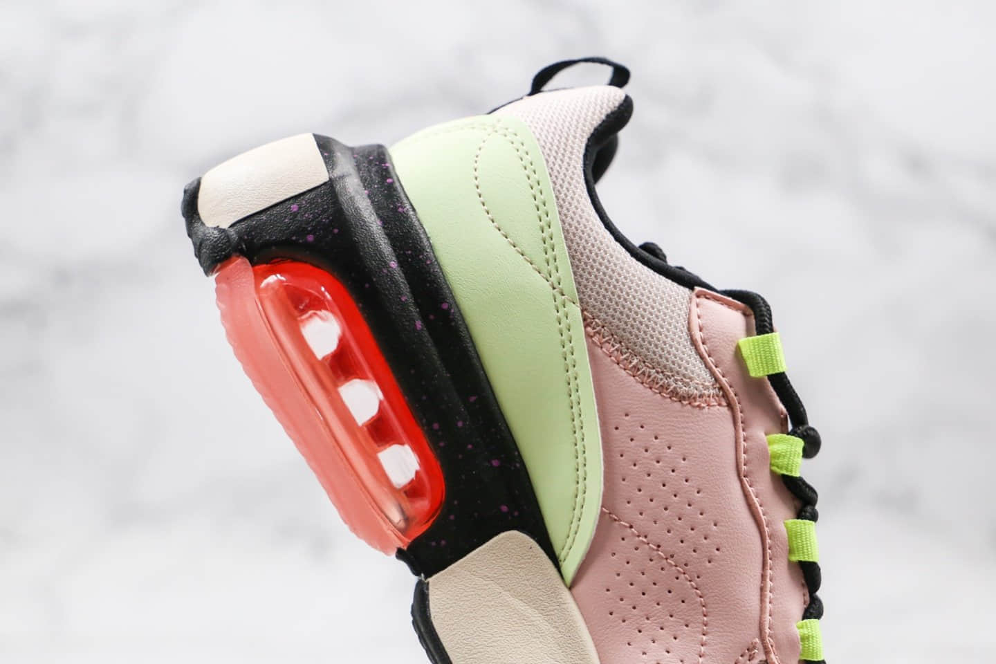 耐克NIKE AIR MAX VERONA纯原版本邓紫棋同款半掌气垫粉绿色原盒原标 货号:CK7200-800