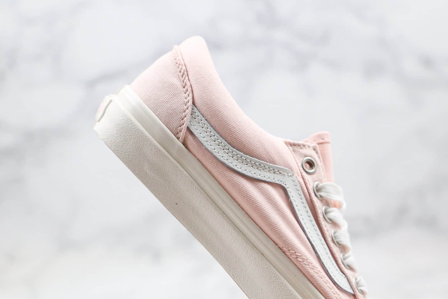 万斯VANS STYLE36 GD公司级版本低帮小头硫化板鞋浅粉色帆布鞋原厂硫化大底原盒原标