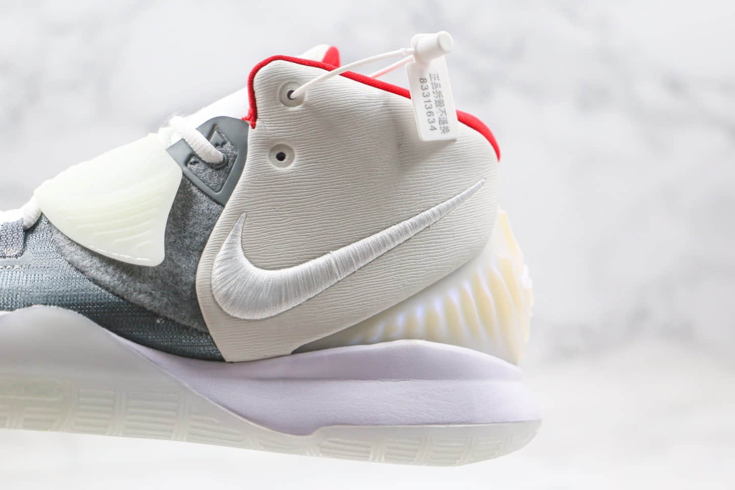 耐克Nike KYRIE 6 EP纯原版本欧文6椰子壳米白蓝色篮球鞋内置气垫支持实战 货号:CT1019-991