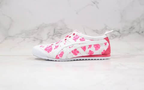 亚瑟士Asics OnitsukaTiger纯原版本鬼冢虎一脚蹬懒人鞋花卉配色原鞋开模一比一打造 货号:1183B430-700