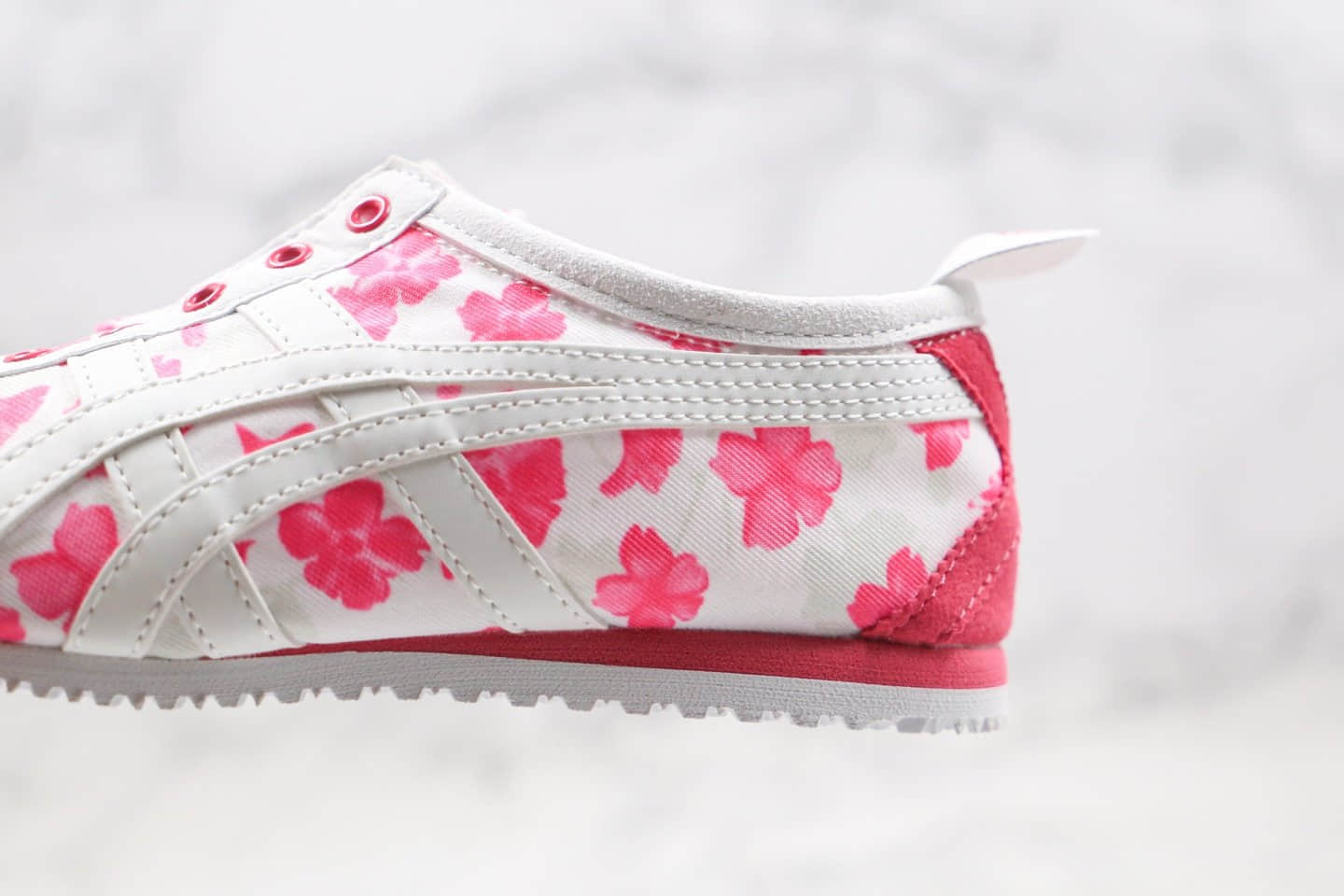 亚瑟士Asics OnitsukaTiger纯原版本鬼冢虎一脚蹬懒人鞋花卉配色原鞋开模一比一打造 货号:1183B430-700