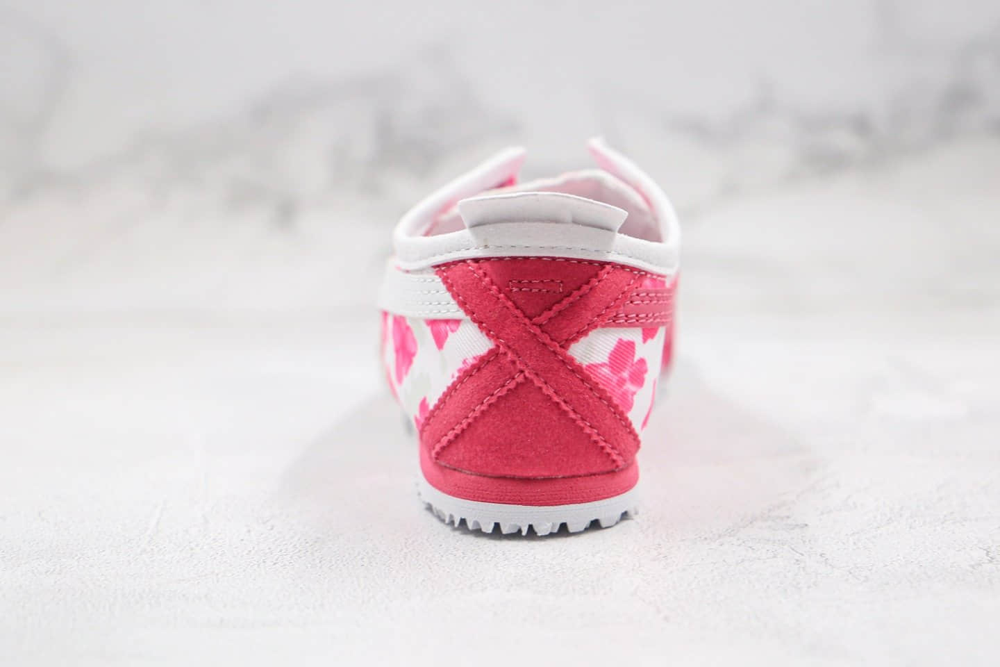 亚瑟士Asics OnitsukaTiger纯原版本鬼冢虎一脚蹬懒人鞋花卉配色原鞋开模一比一打造 货号:1183B430-700