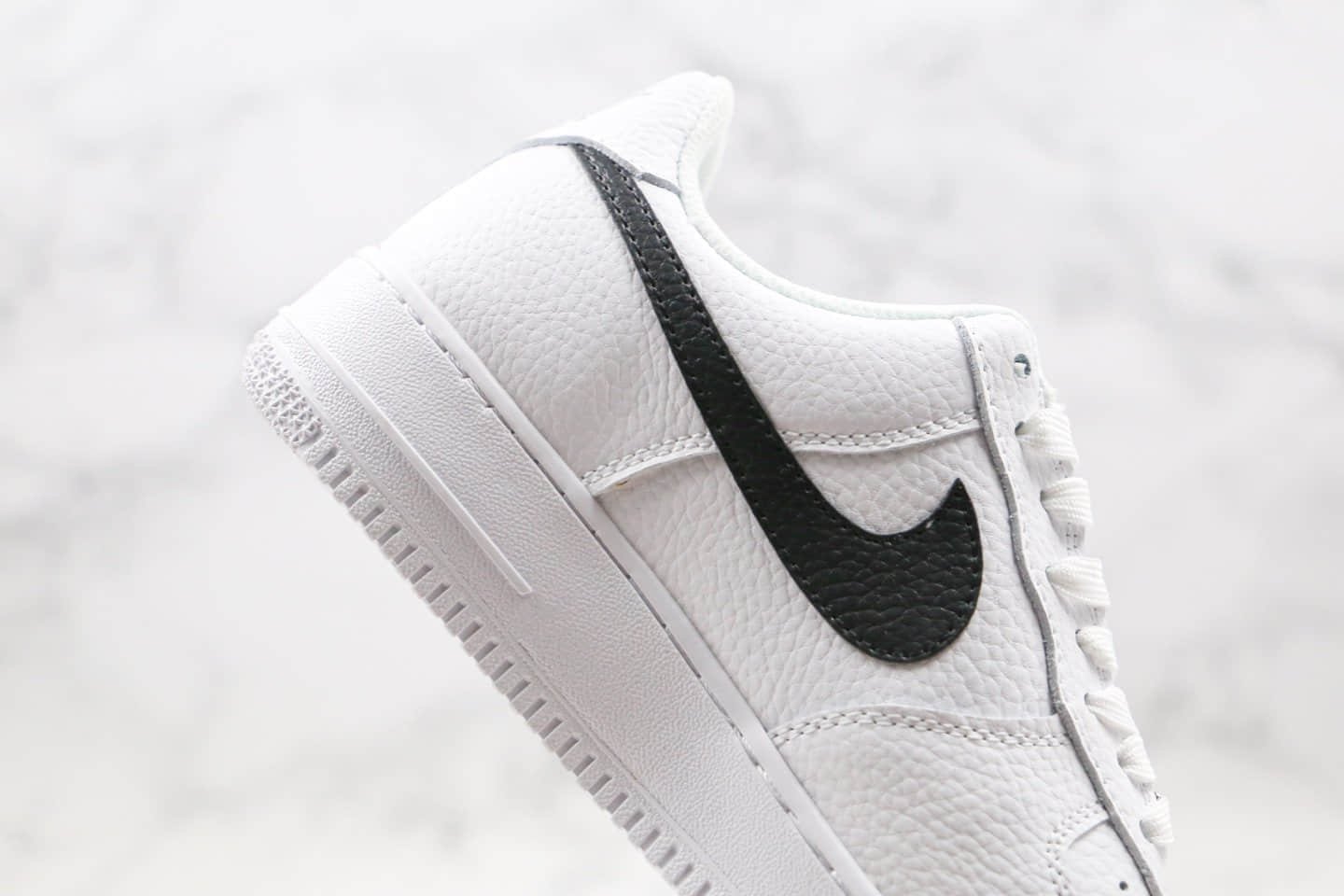 耐克Nike Air Force 1 Low 07 PRM Zip Swoosh纯原版本低帮空军一号拉链镭射换钩内置气垫原盒原标 货号:CW6558-100
