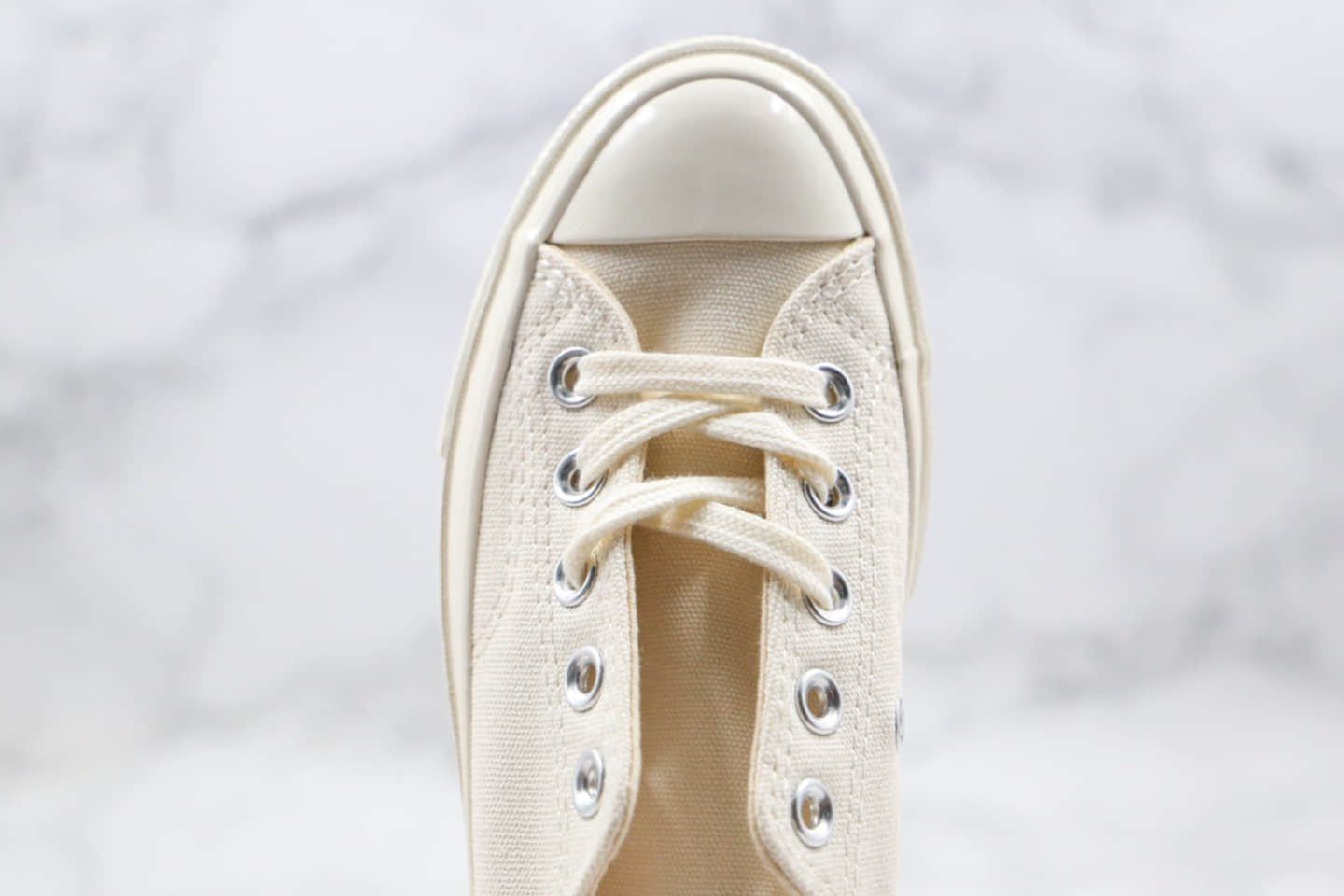 匡威Converse Chuck All Star 1970S公司级版本低帮奶白色冰淇淋懒人鞋一脚蹬原厂硫化正确硅蓝PU软中底 货号:167943C