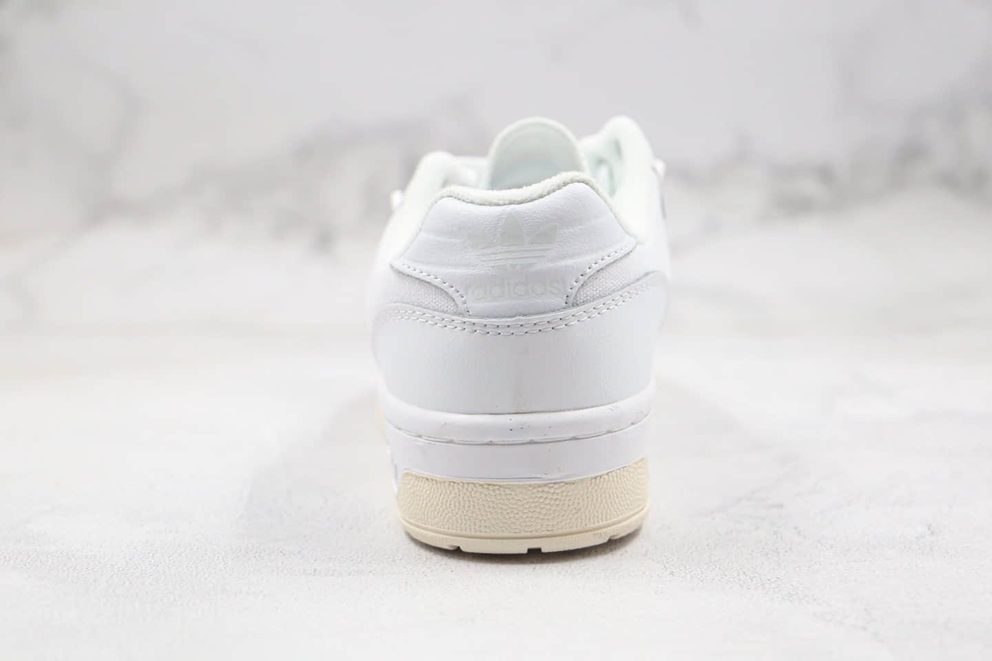 阿迪达斯Adidas Rivalry Low纯原版本三叶草低帮帆布白红色原鞋开模一比一打造 货号:EF6418