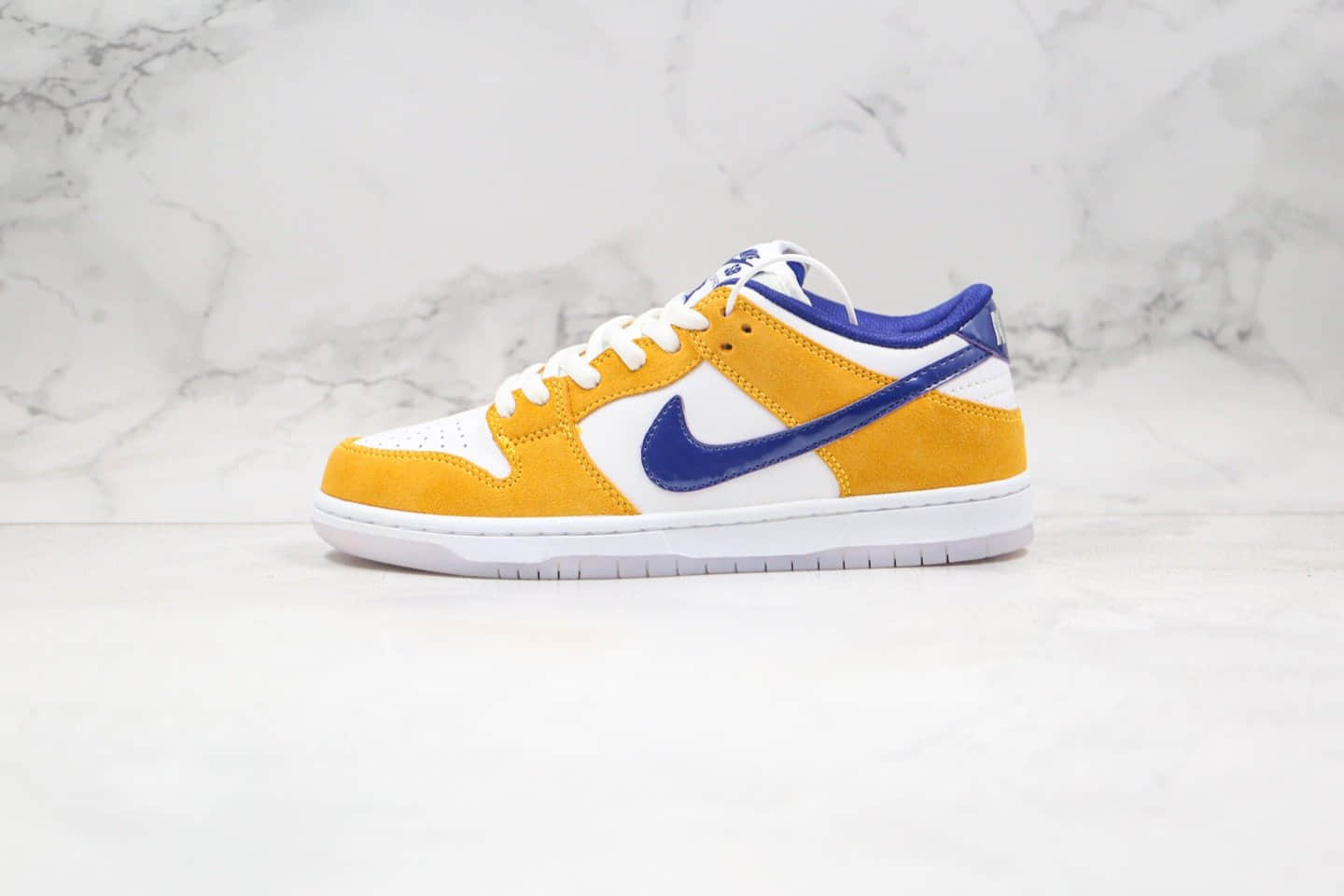 耐克Nike SB DUNK Low LASER ORANGE纯原版本低帮SB DUNK板鞋紫金湖人配色内置鞋垫Zoom气垫原楦头纸板打造 货号:BQ6817-800