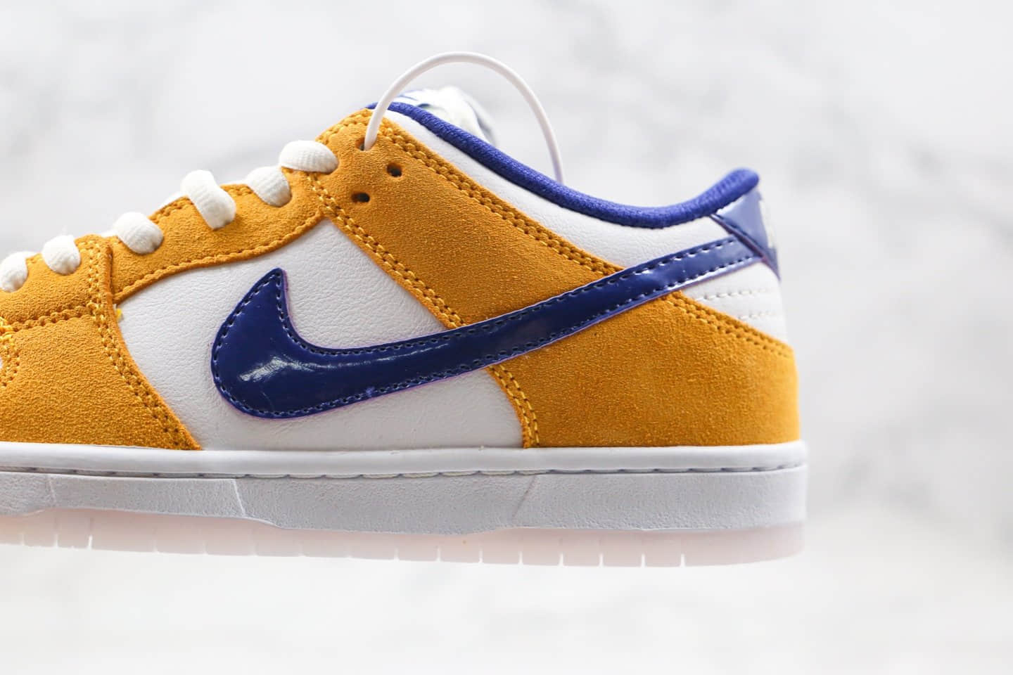 耐克Nike SB DUNK Low LASER ORANGE纯原版本低帮SB DUNK板鞋紫金湖人配色内置鞋垫Zoom气垫原楦头纸板打造 货号:BQ6817-800