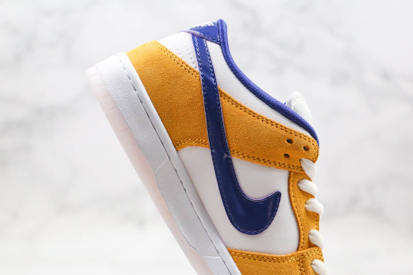 耐克Nike SB DUNK Low LASER ORANGE纯原版本低帮SB DUNK板鞋紫金湖人配色内置鞋垫Zoom气垫原楦头纸板打造 货号:BQ6817-800