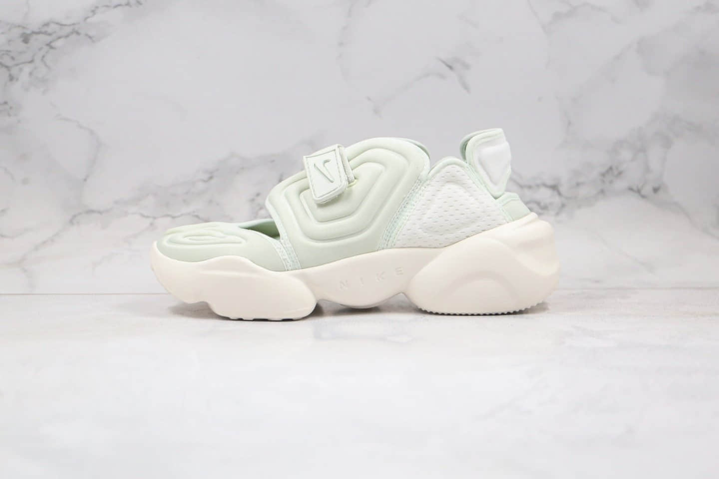 耐克Nike Aqua Rift Summit White纯原版本分脚趾二代淡绿色老爹鞋原盒配件原楦头纸板打造 货号:CW7164-100