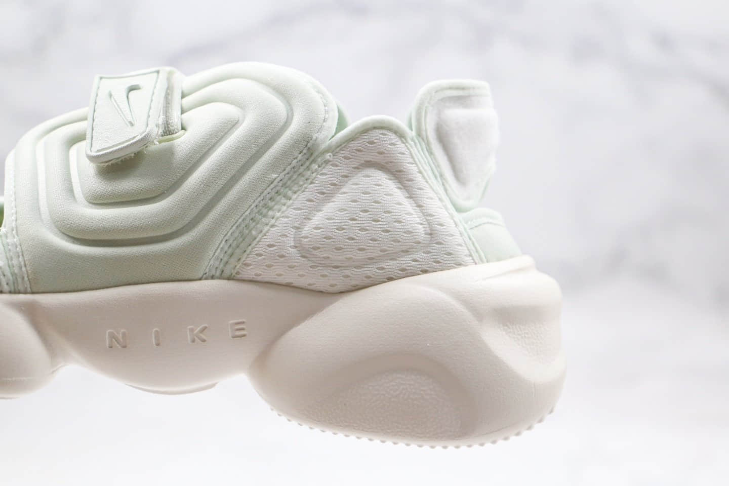 耐克Nike Aqua Rift Summit White纯原版本分脚趾二代淡绿色老爹鞋原盒配件原楦头纸板打造 货号:CW7164-100