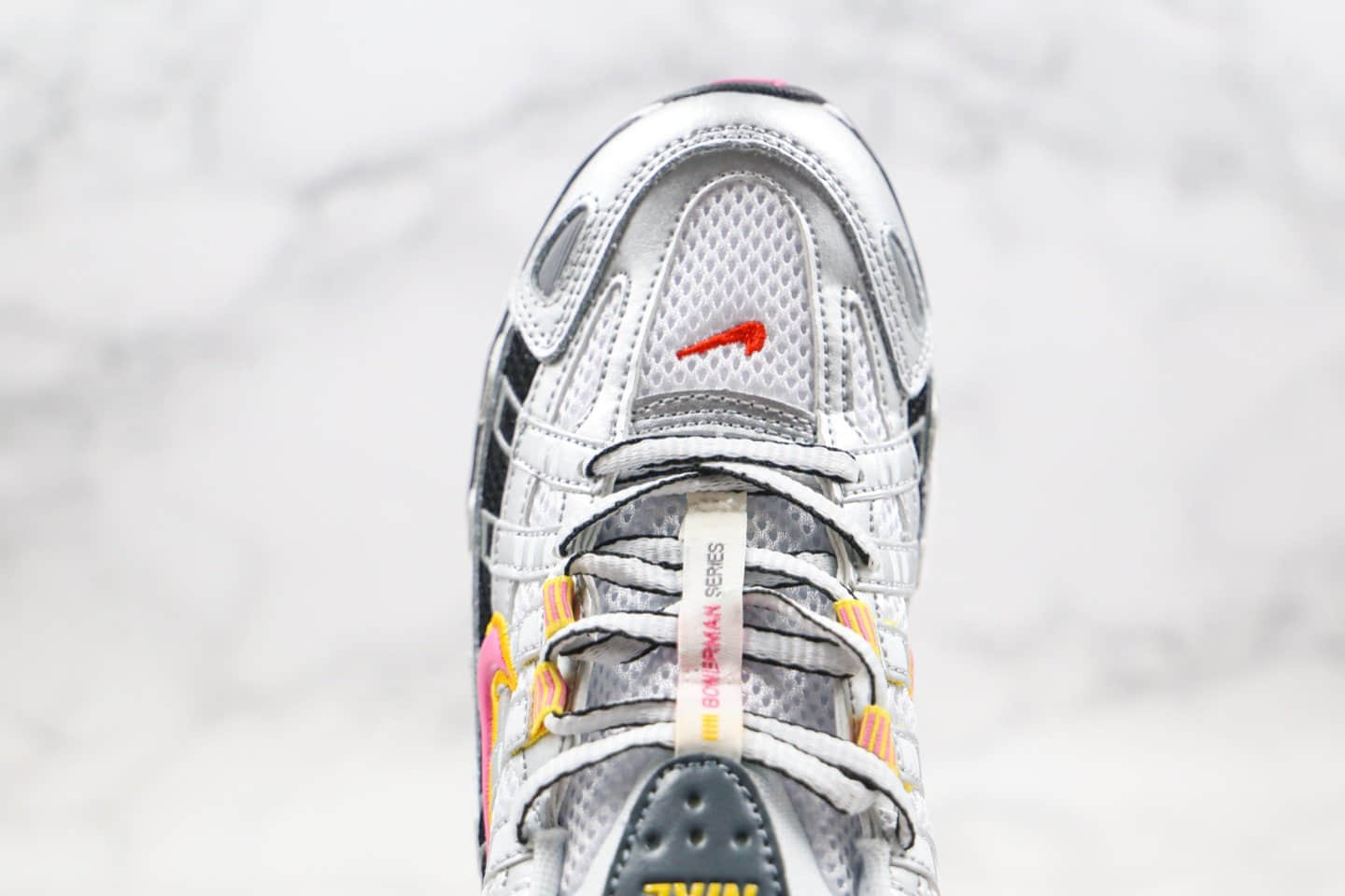 耐克Nike P-6000纯原版本复古老爹鞋银粉色原盒原标原楦头纸板打造 货号:BV1021-100