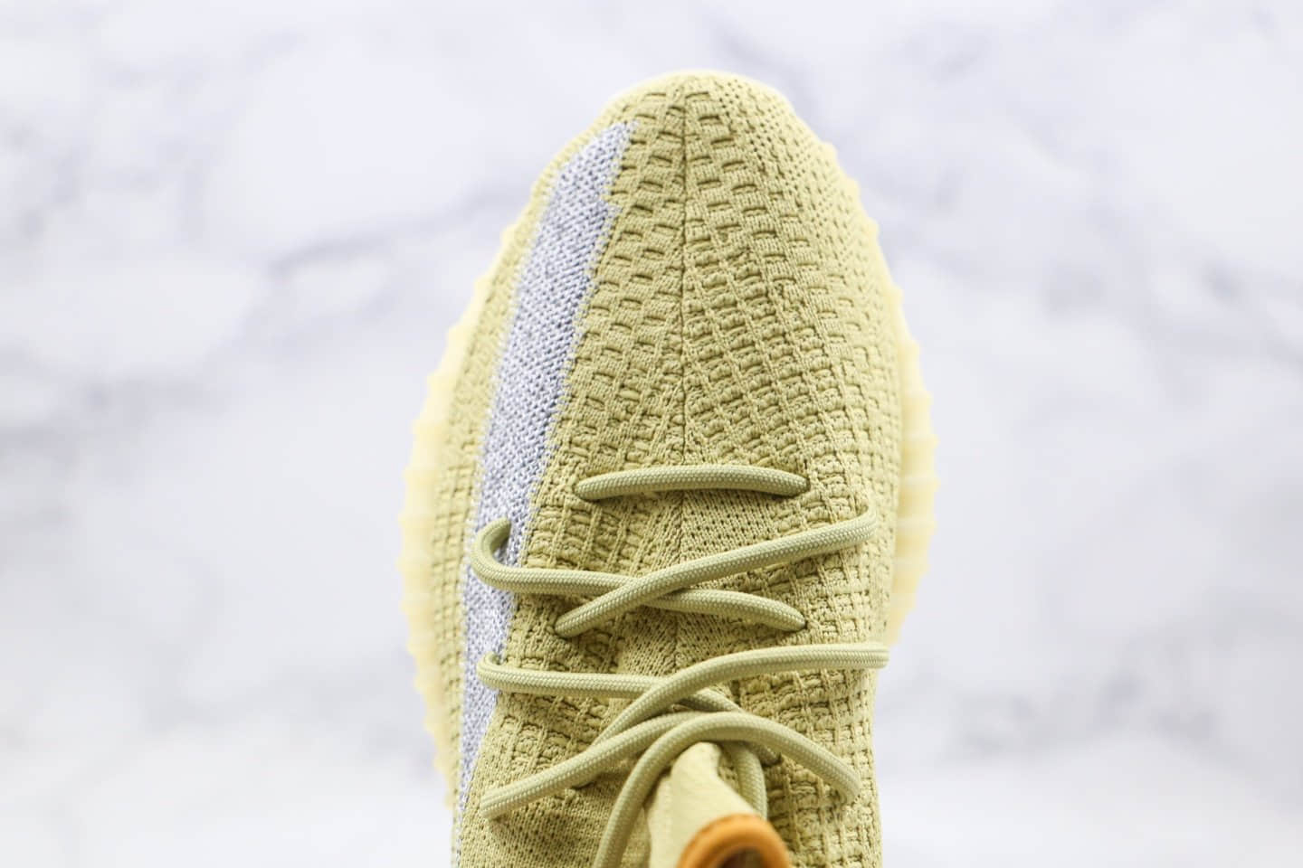 阿迪达斯Adidas Yeezy 350 Boost V2 Desert Sage纯原版本椰子350V2丁黄侧透满天星原厂巴斯夫爆米花大底 货号:FX9034