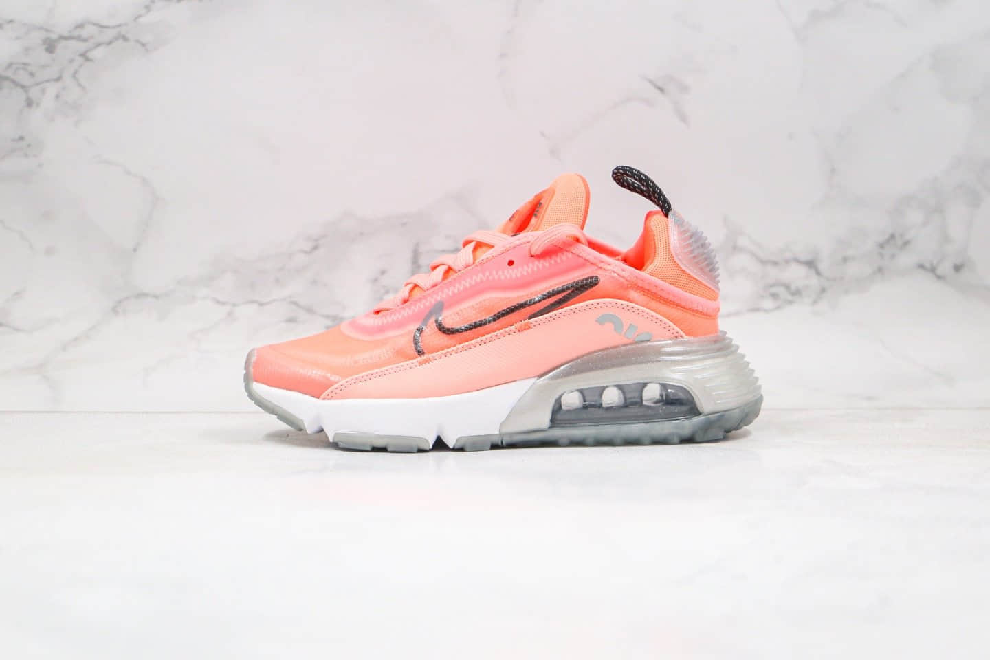 耐克Nike Air Max 2090纯原版本气垫鞋荧光粉红色内置真实气垫原盒原标 货号:CT7698-600