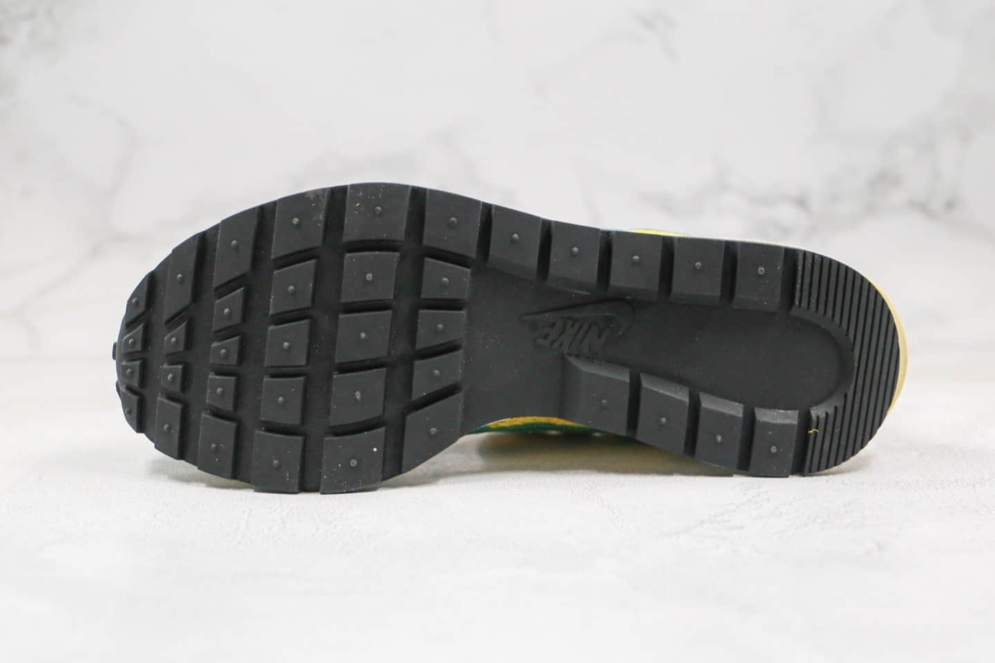 耐克Sacai x Nike Pegasus VaporFly SP Green Yellow Black White纯原版本华夫联名款重叠双钩走秀款黄绿色原鞋开模一比一打造 货号:BV0073-103