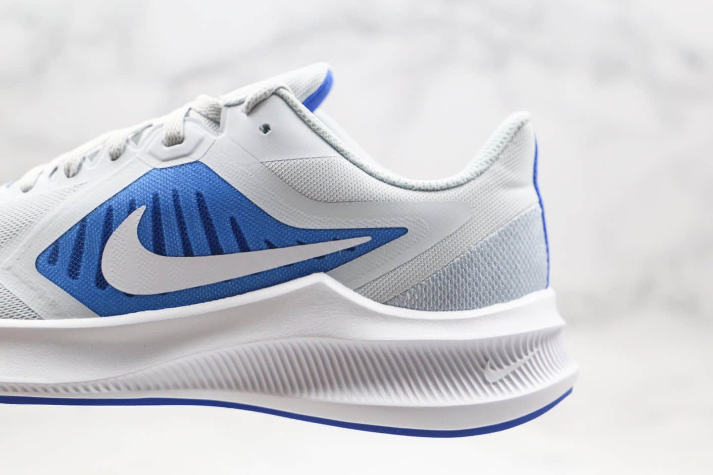 耐克Nike Downshimdter 10纯原版本登月十代白蓝色原厂档案数据开发打造 货号:CI9981-001
