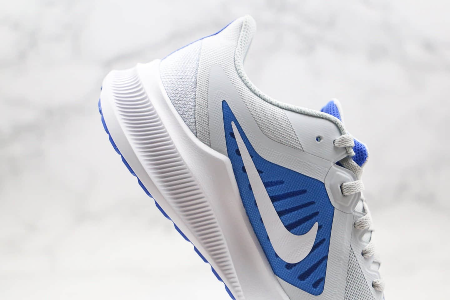 耐克Nike Downshimdter 10纯原版本登月十代白蓝色原厂档案数据开发打造 货号:CI9981-001
