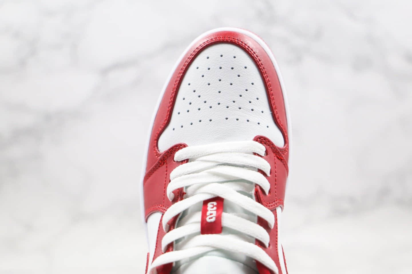 乔丹Air Jordan 1 Low Gym Red纯原版本低帮AJ1体育红白色内置气垫模块原厂头层皮革鞋面 货号:553558-611