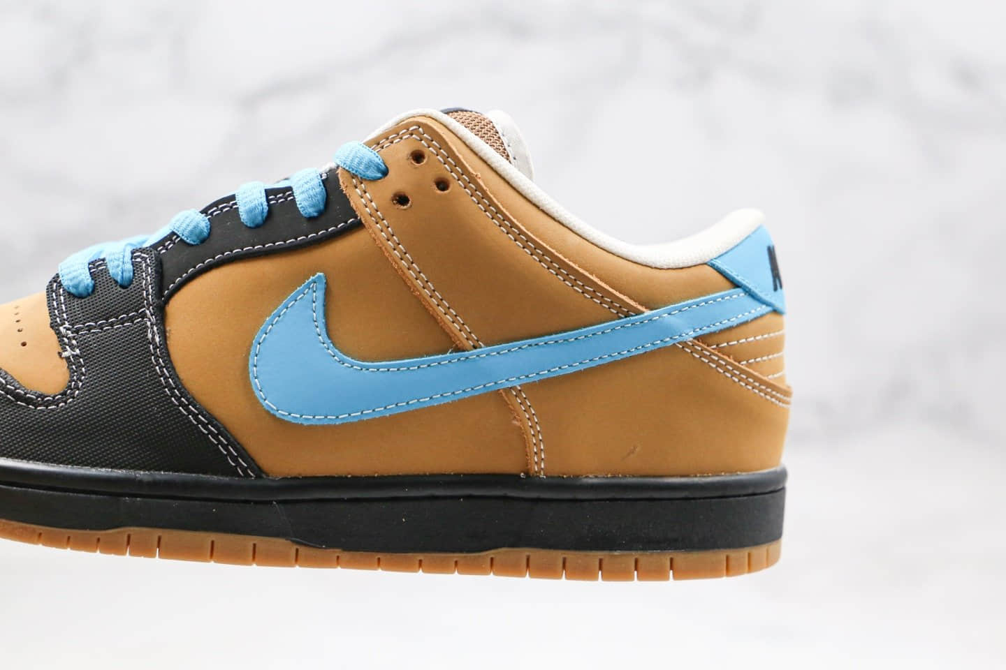 耐克Nike Dunk Low x Slam City Pro SB纯原版本低帮SB DUNK板鞋联名款耶稣蓝棕色内置真Zoom气垫原盒配件 货号：304292-201