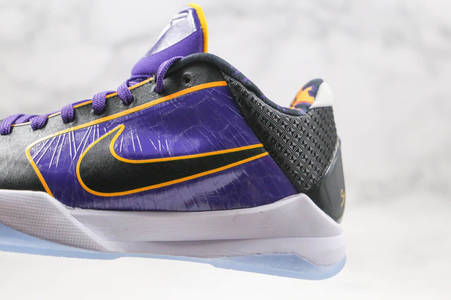 耐克Nike Kobe 5 Protro Lakers纯原版本科比5代湖人紫色配色内置纤维碳板真气垫加持支持实战 货号:CD4991-500