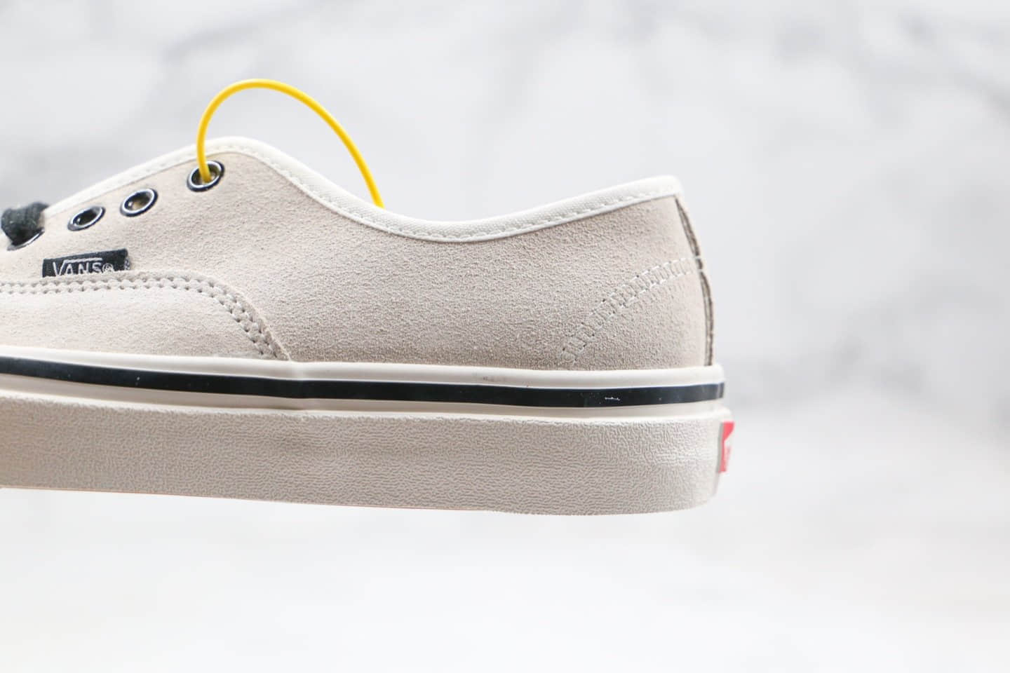 万斯Vans Authentic 44 DX公司级版本麂皮系列牛奶黑白色原厂硫化大底内置钢印正确鞋面材质