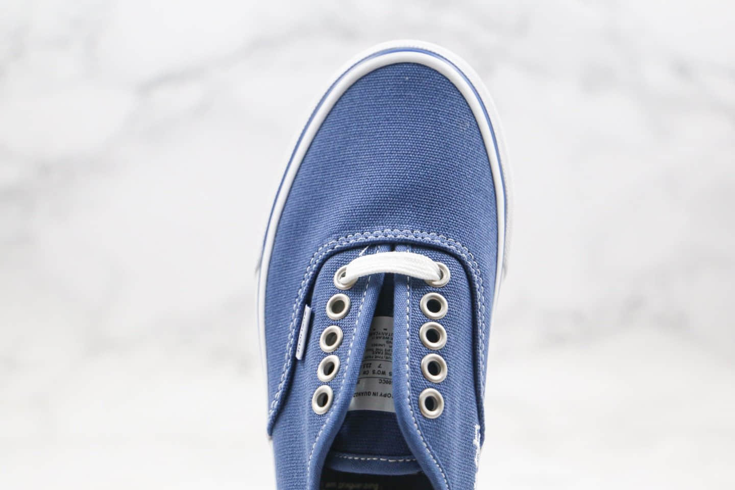 万斯Vans THE FAKE x 苏五口联名款公司级版本安娜海姆蓝色创意配色原厂硫化大底内置钢印