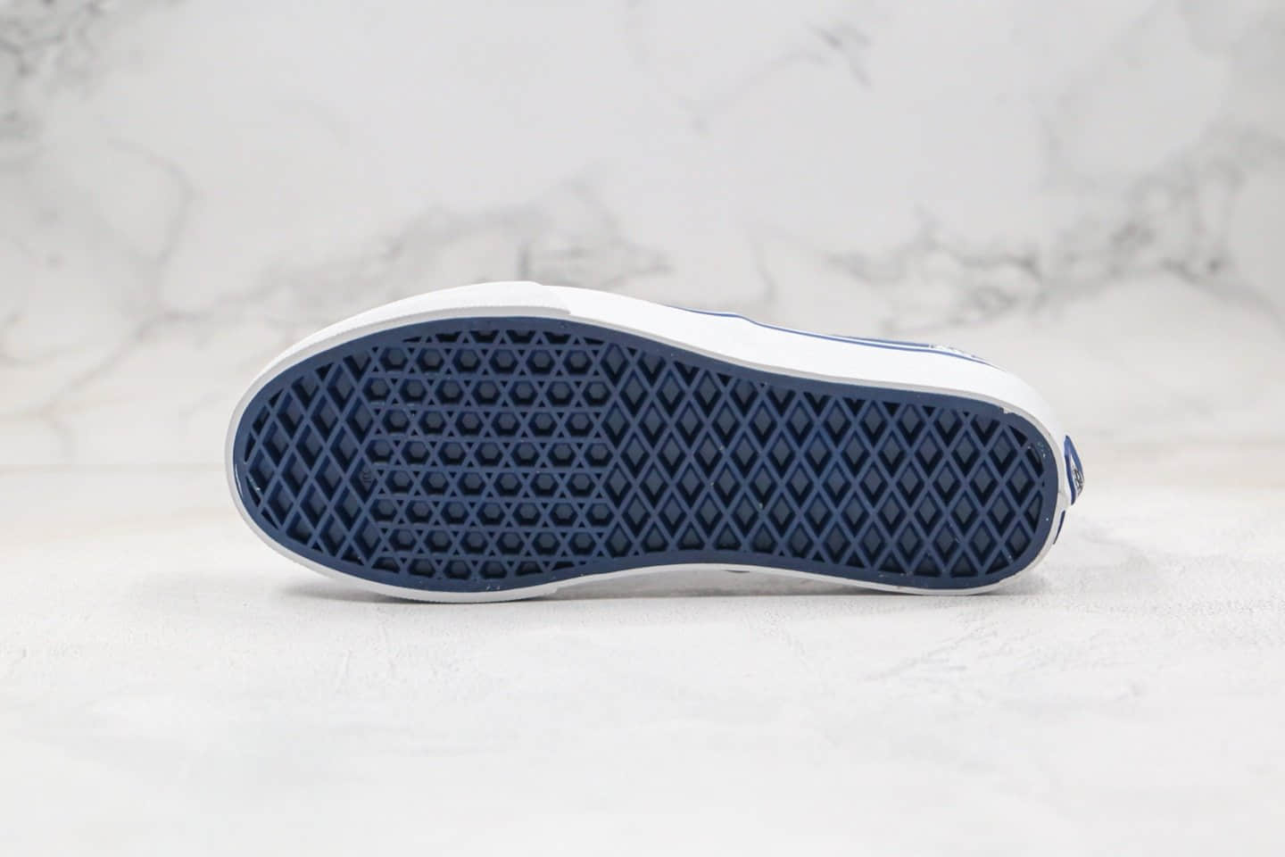 万斯Vans THE FAKE x 苏五口联名款公司级版本安娜海姆蓝色创意配色原厂硫化大底内置钢印